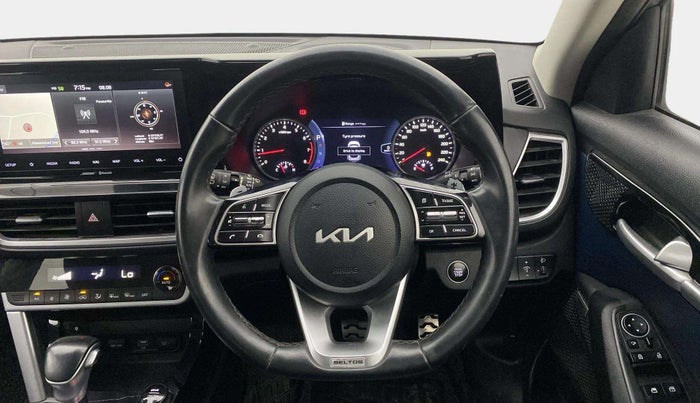 2022 KIA SELTOS X LINE 1.4 PETROL DCT, Petrol, Automatic, 43,382 km, Steering Wheel Close Up