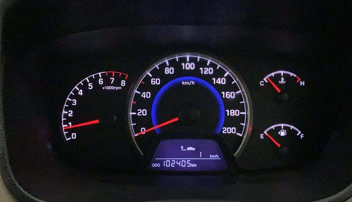 2017 Hyundai Grand i10 SPORTZ 1.2 KAPPA VTVT, Petrol, Manual, 1,02,386 km, Odometer Image