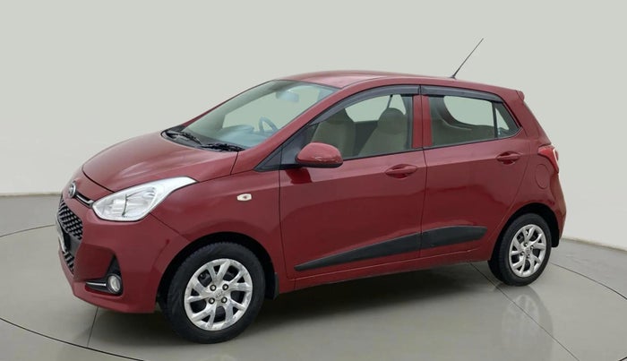 2017 Hyundai Grand i10 SPORTZ 1.2 KAPPA VTVT, Petrol, Manual, 1,02,386 km, Left Front Diagonal