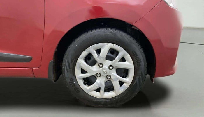 2017 Hyundai Grand i10 SPORTZ 1.2 KAPPA VTVT, Petrol, Manual, 1,02,386 km, Right Front Wheel