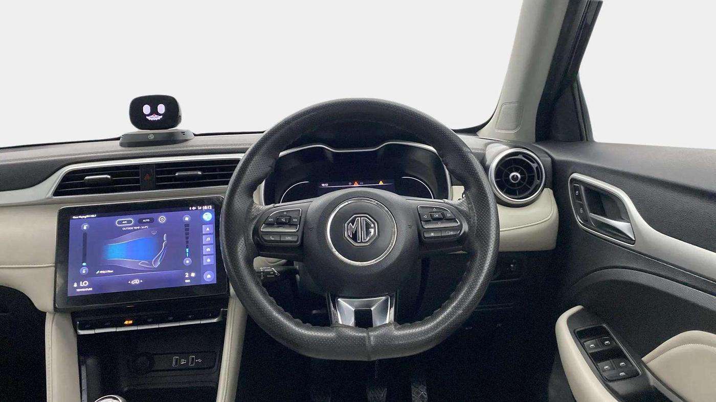 2022 MG ASTOR SMART 1.5 MT, Petrol, Manual, 75,699 km, Steering Wheel Close Up