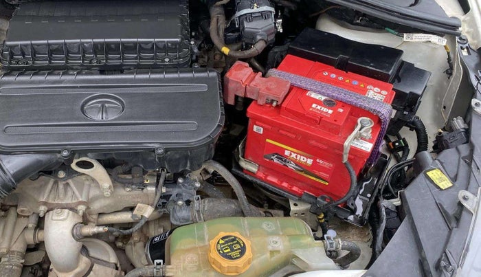 2022 Tata TIGOR XZ PLUS CNG, CNG, Manual, 51,346 km, Engine View - Left