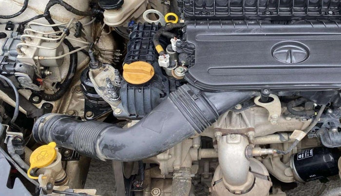 2022 Tata TIGOR XZ PLUS CNG, CNG, Manual, 51,346 km, Engine View - Right