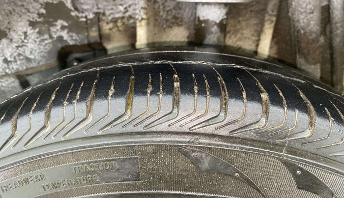 2022 Tata TIGOR XZ PLUS CNG, CNG, Manual, 51,346 km, Left Rear Tyre Tread