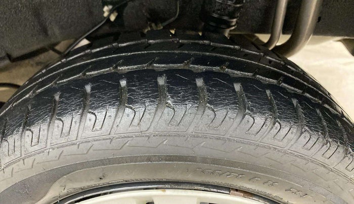 2017 Datsun Go T, Petrol, Manual, 12,885 km, Left Rear Tyre Tread