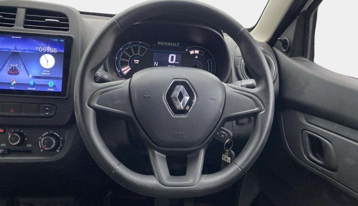 2024 Renault Kwid RXL(O) 1.0L AMT, Petrol, Automatic, 8,676 km, Steering Wheel Close Up