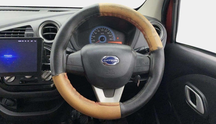 2018 Datsun Redi Go S, Petrol, Manual, 42,115 km, Steering Wheel Close Up