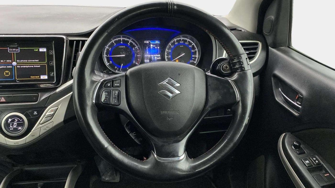 2017 Maruti Baleno RS 1.0 PETROL, Petrol, Manual, 80,125 km, Steering Wheel Close Up