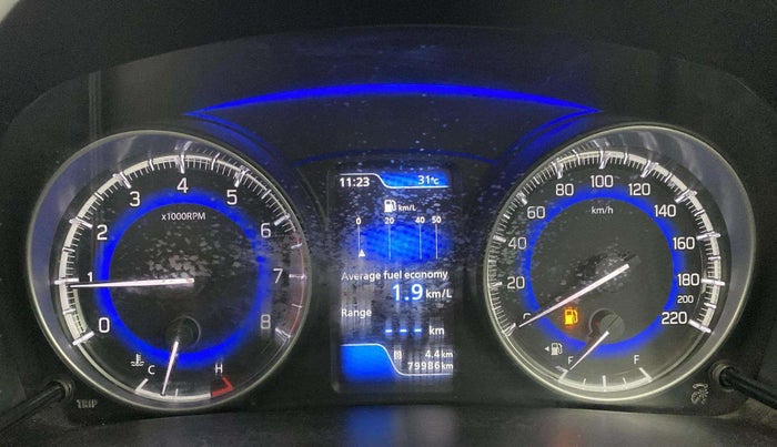2017 Maruti Baleno RS 1.0 PETROL, Petrol, Manual, 79,982 km, Odometer Image