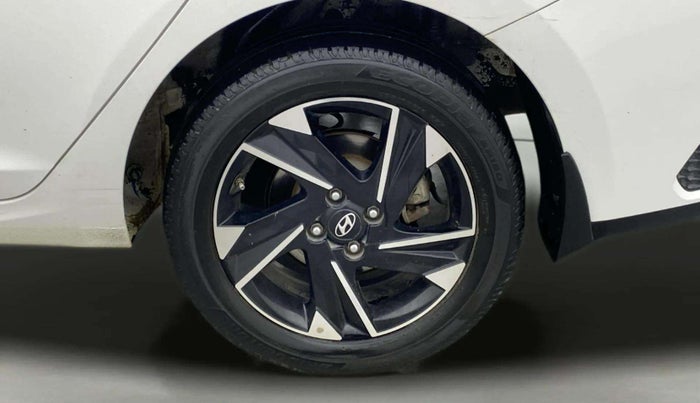 2022 Hyundai Verna SX (O) 1.0 TURBO DCT, Petrol, Automatic, 58,231 km, Left Rear Wheel