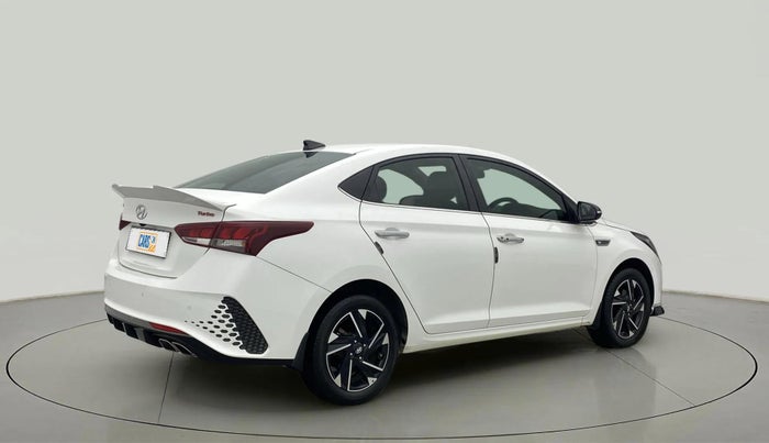 2022 Hyundai Verna SX (O) 1.0 TURBO DCT, Petrol, Automatic, 58,231 km, Right Back Diagonal