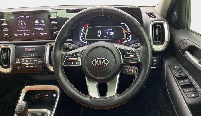 2020 KIA SONET HTK PLUS 1.0 IMT, Petrol, Manual, 13,303 km, Steering Wheel Close Up
