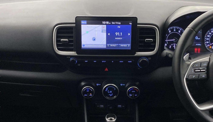 2022 Hyundai VENUE SX PLUS 1.0 TURBO DCT, Petrol, Automatic, 43,142 km, Air Conditioner