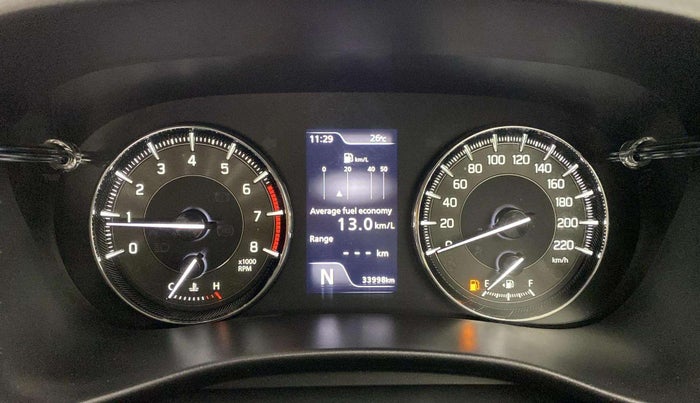 2022 Maruti Baleno ALPHA 1.2 AGS, Petrol, Automatic, 33,959 km, Odometer Image