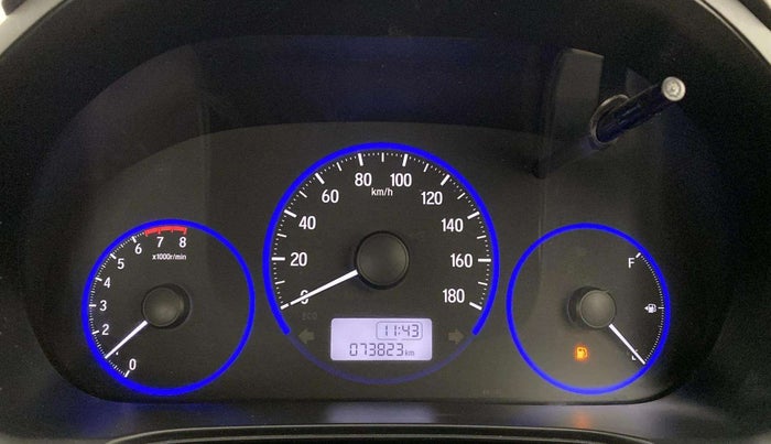 2017 Honda Amaze 1.2L I-VTEC S, Petrol, Manual, 73,780 km, Odometer Image