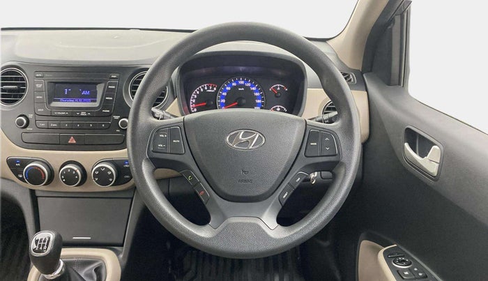 2017 Hyundai Xcent S 1.2, Petrol, Manual, 12,162 km, Steering Wheel Close Up
