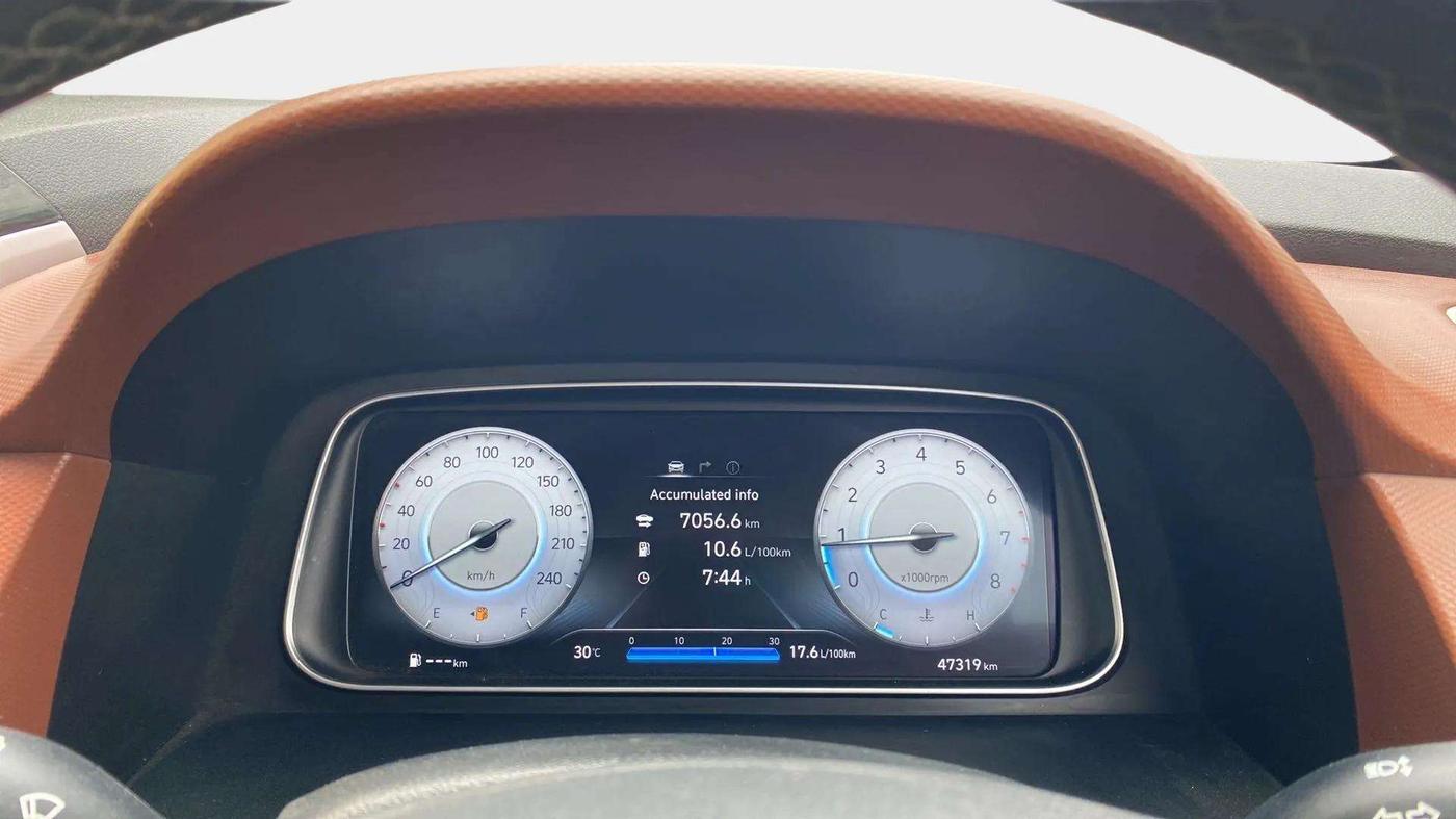 2021 Hyundai ALCAZAR PLATINUM 2.0 MT 7STR, Petrol, Manual, 47,420 km, Odometer Image