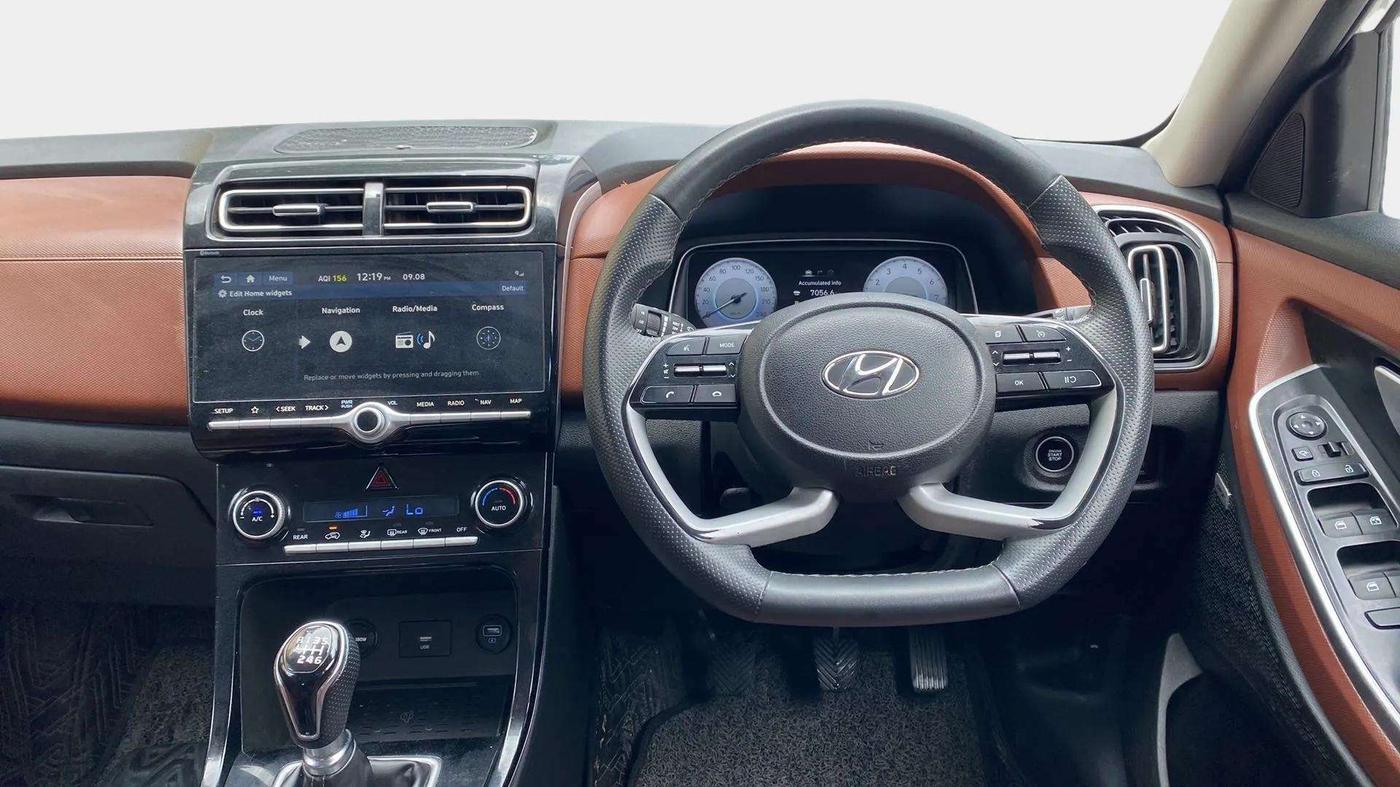 2021 Hyundai ALCAZAR PLATINUM 2.0 MT 7STR, Petrol, Manual, 47,420 km, Air Conditioner