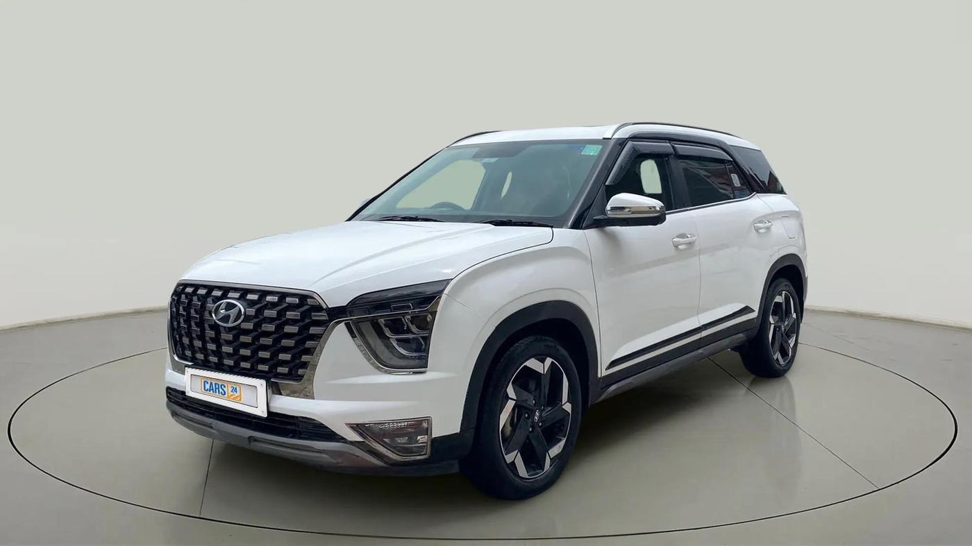 2021 Hyundai ALCAZAR PLATINUM 2.0 MT 7STR, Petrol, Manual, 47,420 km, Left Front Diagonal