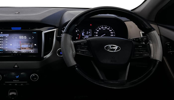 2016 Hyundai Creta SX PLUS AT 1.6 PETROL, Petrol, Automatic, 89,544 km, Steering Wheel Close Up