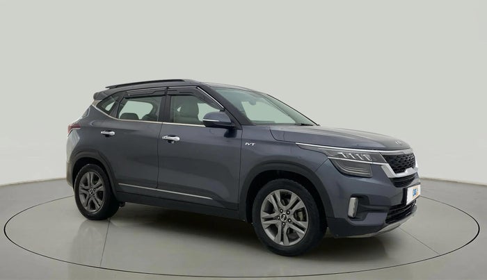 2020 KIA SELTOS HTX IVT 1.5 PETROL, Petrol, Automatic, 35,378 km, Right Front Diagonal