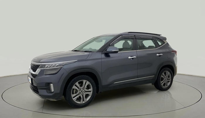 2020 KIA SELTOS HTX IVT 1.5 PETROL, Petrol, Automatic, 35,378 km, Left Front Diagonal