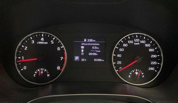 2020 KIA SELTOS HTX IVT 1.5 PETROL, Petrol, Automatic, 35,378 km, Odometer Image