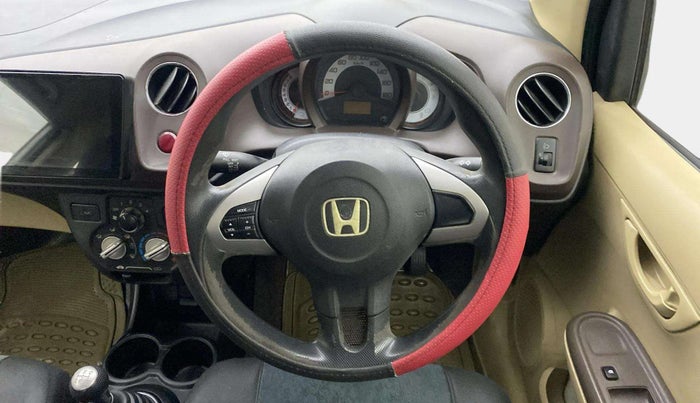 2012 Honda Brio S MT, Petrol, Manual, 84,663 km, Steering Wheel Close Up