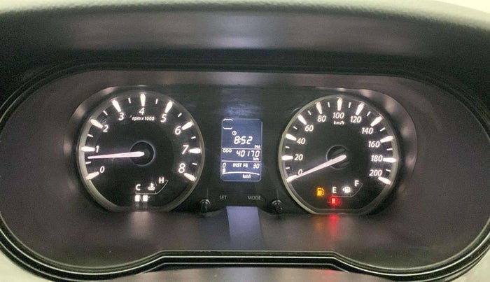 2014 Tata Zest XMS PETROL, Petrol, Manual, 40,171 km, Odometer Image