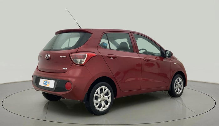 2018 Hyundai Grand i10 SPORTZ 1.2 KAPPA VTVT, Petrol, Manual, 22,757 km, Right Back Diagonal