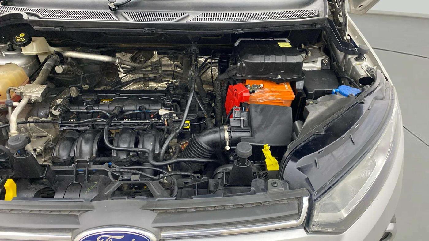 2015 Ford Ecosport TITANIUM 1.5L PETROL AT, Petrol, Automatic, 57,431 km, Engine View - Left
