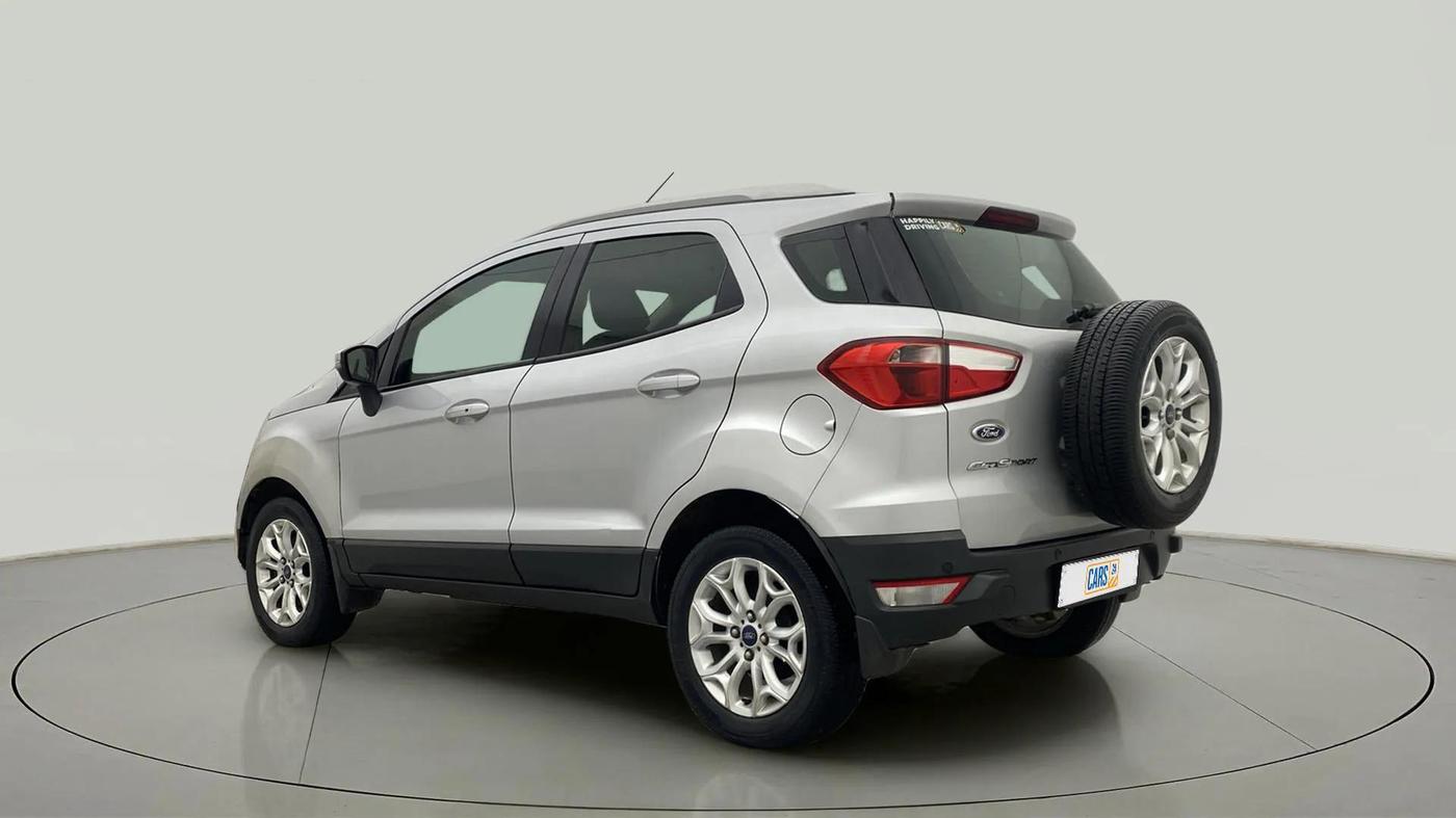 2015 Ford Ecosport TITANIUM 1.5L PETROL AT, Petrol, Automatic, 57,431 km, Left Back Diagonal