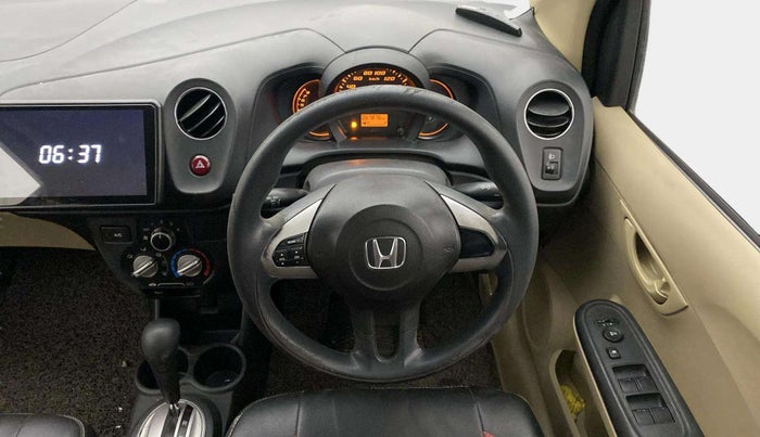 2014 Honda Amaze 1.2L I-VTEC S AT, Petrol, Automatic, 67,875 km, Steering Wheel Close Up