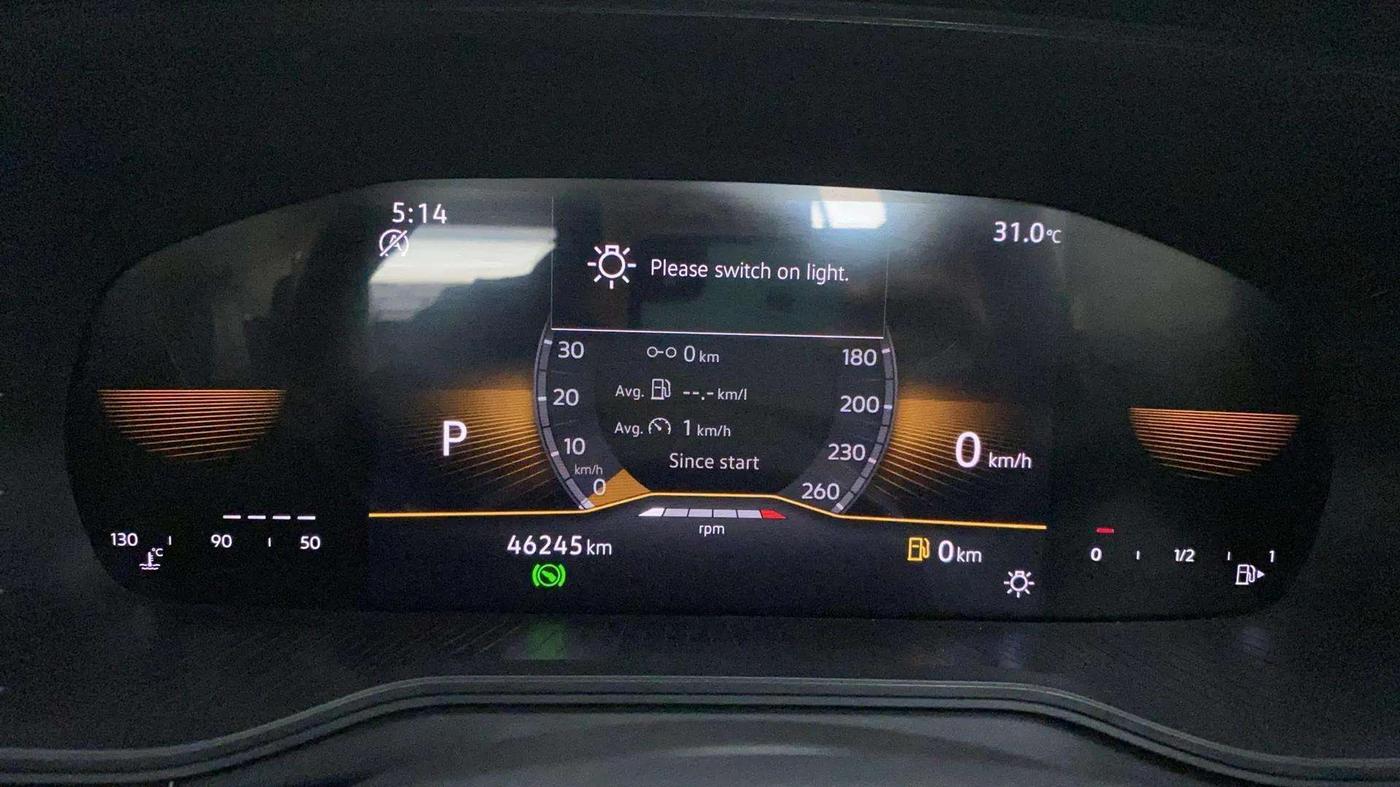 2023 Skoda KUSHAQ STYLE 1.5L TSI DSG (6 AIRBAGS), Petrol, Automatic, 46,245 km, Odometer Image
