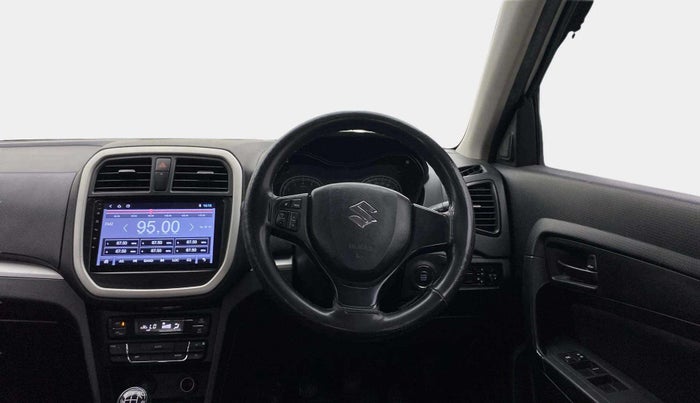 2021 Maruti Vitara Brezza VXI, Petrol, Manual, 66,345 km, Steering Wheel Close Up