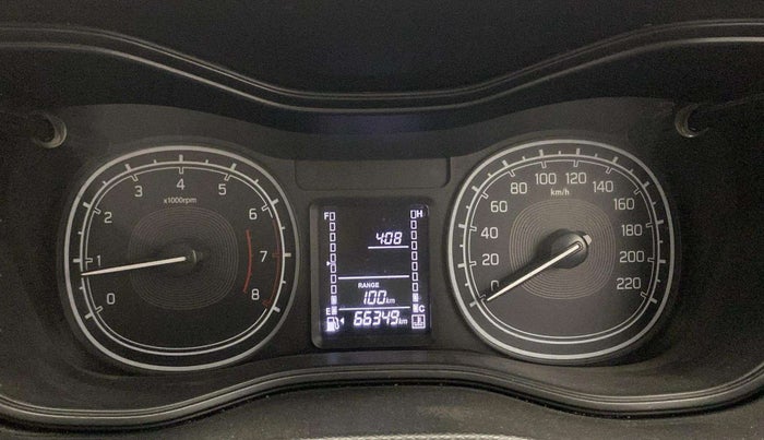 2021 Maruti Vitara Brezza VXI, Petrol, Manual, 66,345 km, Odometer Image