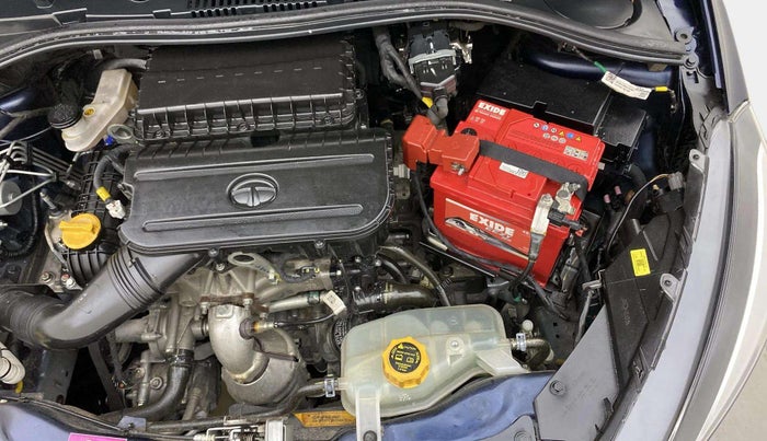 2023 Tata TIGOR XZA PLUS PETROL, Petrol, Automatic, 21,295 km, Engine View - Left