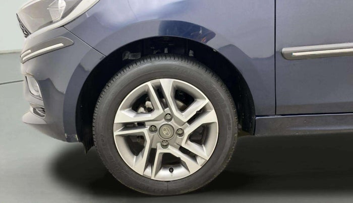 2023 Tata TIGOR XZA PLUS PETROL, Petrol, Automatic, 21,295 km, Left Front Wheel