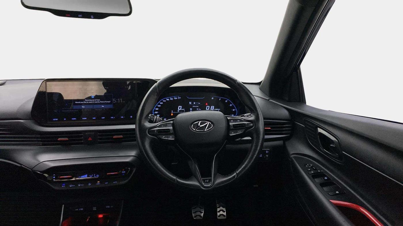 2022 Hyundai NEW I20 N LINE N8 1.0 TURBO GDI IMT, Petrol, Manual, 56,053 km, Steering Wheel Close Up