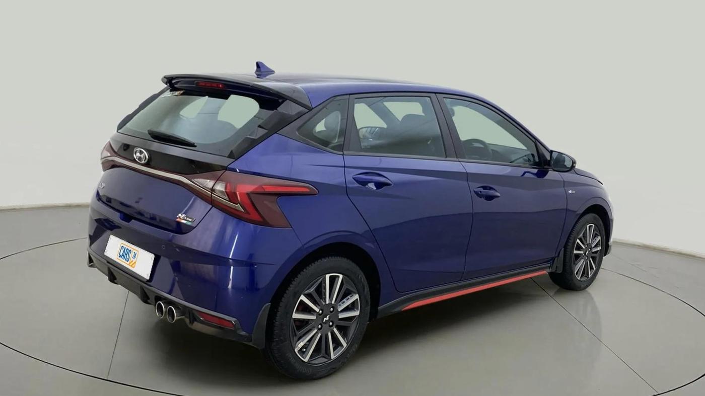 2022 Hyundai NEW I20 N LINE N8 1.0 TURBO GDI IMT, Petrol, Manual, 56,053 km, Right Back Diagonal