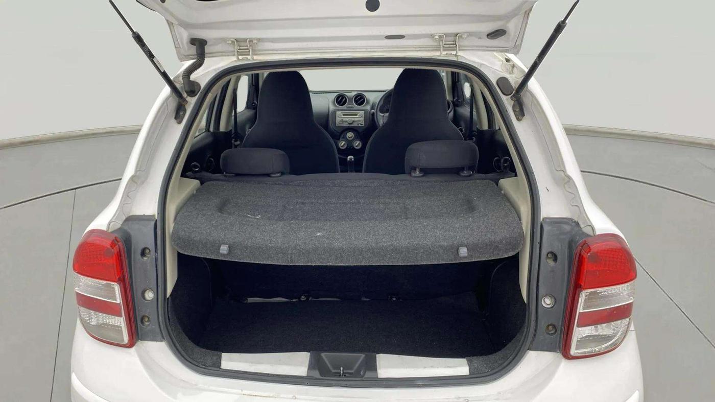 2017 Nissan Micra Active XV SAFETY PACK, Petrol, Manual, 74,567 km, Boot Inside