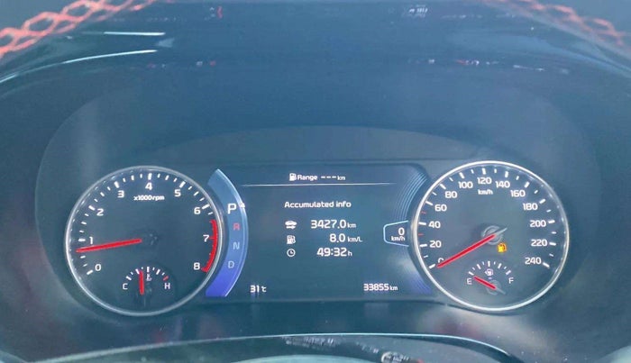 2020 KIA SELTOS GTX PLUS DCT 1.4 PETROL, Petrol, Automatic, 33,844 km, Odometer Image