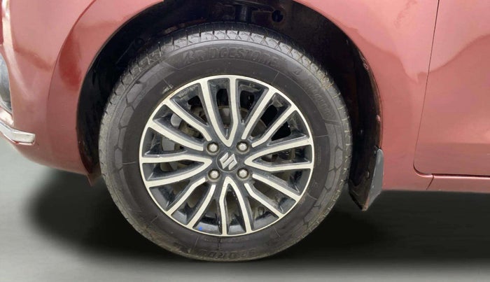2019 Maruti Dzire ZXI PLUS AMT, Petrol, Automatic, 97,234 km, Left Front Wheel