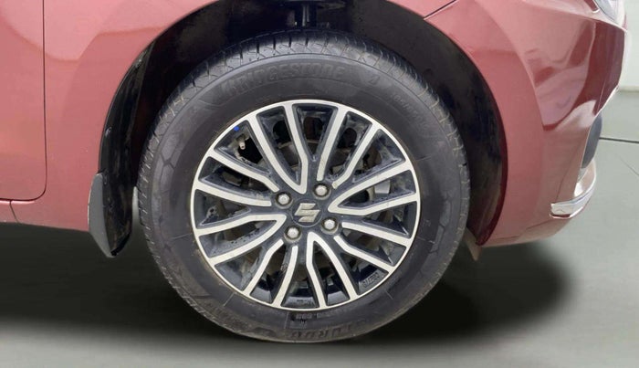 2019 Maruti Dzire ZXI PLUS AMT, Petrol, Automatic, 97,234 km, Right Front Wheel