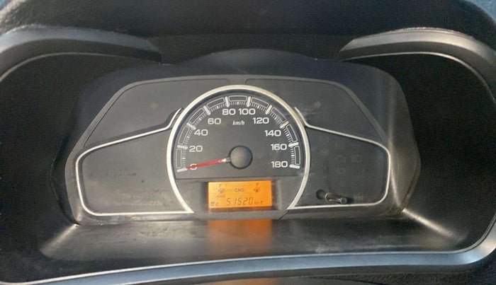 2021 Maruti Alto LXI OPT CNG, CNG, Manual, 51,499 km, Odometer Image