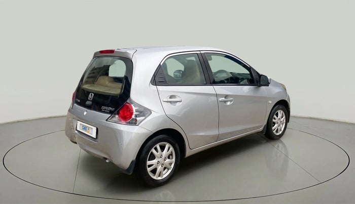 2012 Honda Brio V MT, Petrol, Manual, 60,509 km, Right Back Diagonal