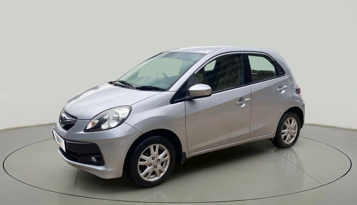 2012 Honda Brio V MT, Petrol, Manual, 60,509 km, Left Front Diagonal