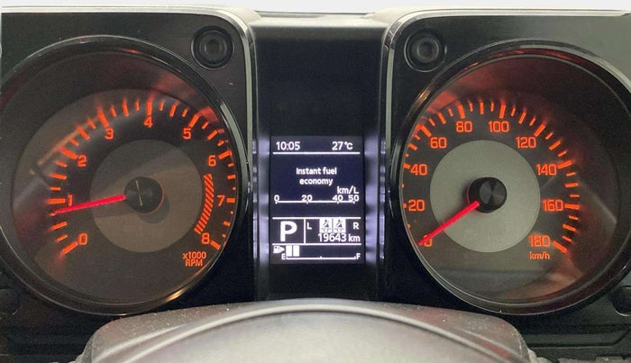 2023 Maruti JIMNY ALPHA ALL GRIP PRO AT, Petrol, Automatic, 19,664 km, Odometer Image