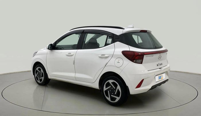 2023 Hyundai GRAND I10 NIOS SPORTZ 1.2 KAPPA VTVT, Petrol, Manual, 7,018 km, Left Back Diagonal