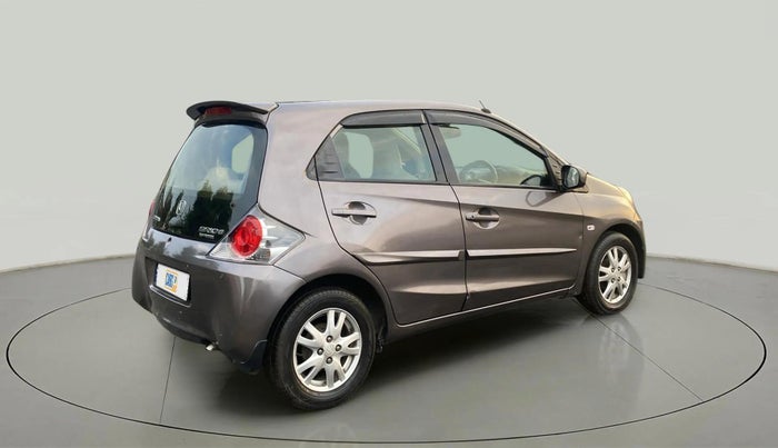 2012 Honda Brio V MT, Petrol, Manual, 85,598 km, Right Back Diagonal